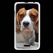 Coque HTC Desire 516 Portrait de Beagle 5