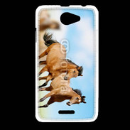 Coque HTC Desire 516 Course de chevaux