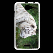 Coque HTC Desire 516 Magnifique tigre blanc