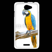Coque HTC Desire 516 Perroquet Macaw Bleu et jaune