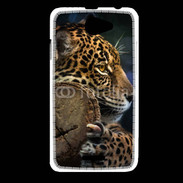 Coque HTC Desire 516 Portrait d'un jaguar