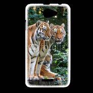 Coque HTC Desire 516 Famille de tigres