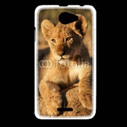 Coque HTC Desire 516 Portrait de lionceau 100