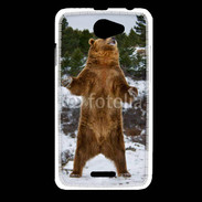 Coque HTC Desire 516 Grizzly en colère