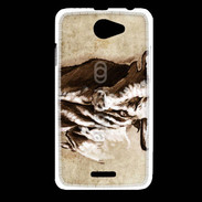 Coque HTC Desire 516 Taureau en dessin