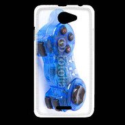 Coque HTC Desire 516 Manette de jeux bleue