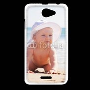 Coque HTC Desire 516 Bébé à la plage