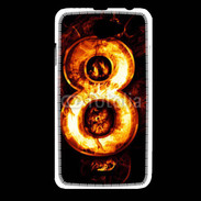 Coque HTC Desire 516 Huit en feu