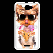 Coque HTC Desire 516 Yorkshire avec un cornet de glace