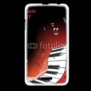 Coque HTC Desire 516 Abstract piano 2