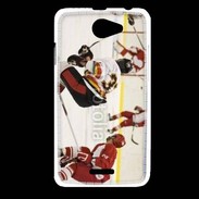 Coque HTC Desire 516 Joueur de Hockey sur glace