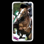 Coque HTC Desire 516 Saut d'obstacle Equitation