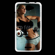 Coque HTC Desire 516 Musculation féminine