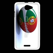Coque HTC Desire 516 Ballon de rugby Portugal