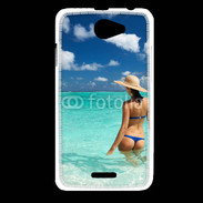 Coque HTC Desire 516 Plage sexy