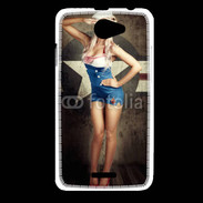 Coque HTC Desire 516 Femme mode militaire US