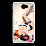 Coque HTC Desire 516 Pin up musique
