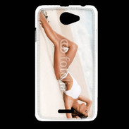 Coque HTC Desire 516 Sexy à la plage