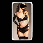 Coque HTC Desire 516 Femme sexy en lingerie noire