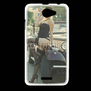 Coque HTC Desire 516 Femme rétro et sexy