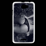 Coque HTC Desire 516 Belle fesse en noir et blanc 15