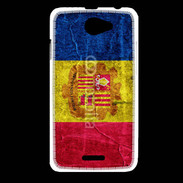 Coque HTC Desire 516 Drapeau Andorre