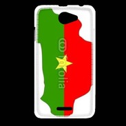 Coque HTC Desire 516 drapeau Burkina Fasso