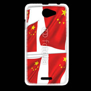 Coque HTC Desire 516 drapeau Chinois