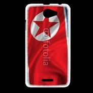 Coque HTC Desire 516 Drapeau Corée du Nord