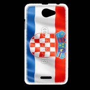 Coque HTC Desire 516 Drapeau Croatie