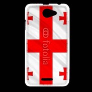 Coque HTC Desire 516 Drapeau Georgie