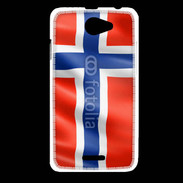 Coque HTC Desire 516 Drapeau Norvège