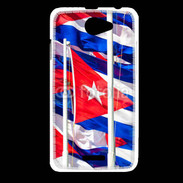 Coque HTC Desire 516 Drapeau Cuba 3