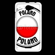 Coque HTC Desire 516 Logo Pologne