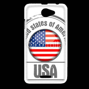 Coque HTC Desire 516 Logo USA