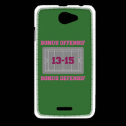 Coque HTC Desire 516 Bonus Offensif-Défensif Vert