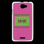 Coque HTC Desire 516 Bonus Offensif-Défensif Rose