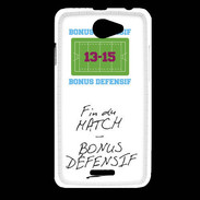 Coque HTC Desire 516 Fin de match Bonus offensif-défensif Blanc