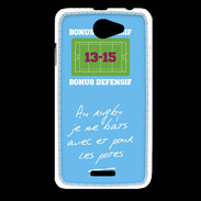 Coque HTC Desire 516 Les potes Bonus offensif-défensif Bleu