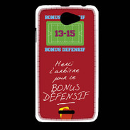 Coque HTC Desire 516 Merci l'arbitre Bonus offensif-défensif Rouge