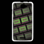 Coque HTC Desire 516 Dégradé Bonus Offensif-défensif Noir