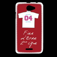 Coque HTC Desire 516 Deuxième ligne G Bonus offensif Rouge