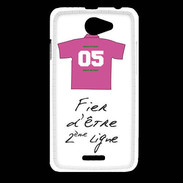 Coque HTC Desire 516 Deuxième ligne D Bonus offensif Blanc