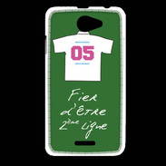 Coque HTC Desire 516 Deuxième ligne D Bonus offensif Vert