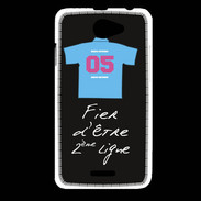 Coque HTC Desire 516 Deuxième ligne D Bonus offensif Noir 2