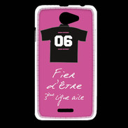 Coque HTC Desire 516 Troisième ligne G Bonus offensif-défensif Rose 2