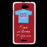 Coque HTC Desire 516 Troisième ligne D Bonus offensif-défensif Rouge 2