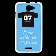 Coque HTC Desire 516 Troisième ligne D Bonus offensif-défensif Bleu 2