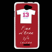 Coque HTC Desire 516 3/4 centre D Bonus offensif-défensif Rouge