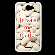 Coque HTC Desire 516 Je viens de me marier PR